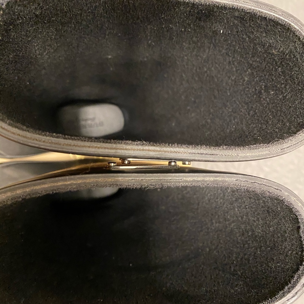 Burberry black/beige rainboot - Picture 3 of 4
